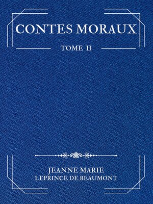 cover image of Contes Moraux